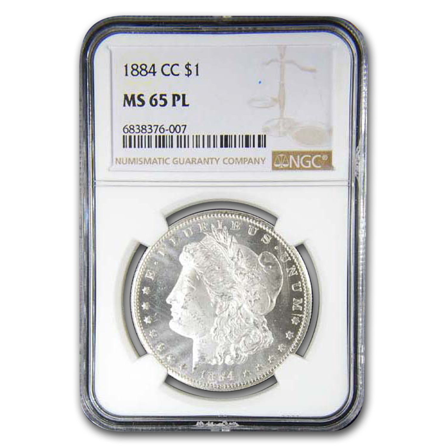 山田マネロン 1884-CC Morgan Dollar MS-65 PL NGC | eBay